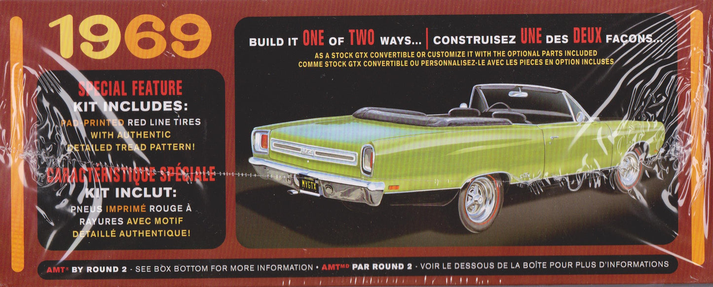 AMT 1137 - 1969 Plymouth GTX Convertible