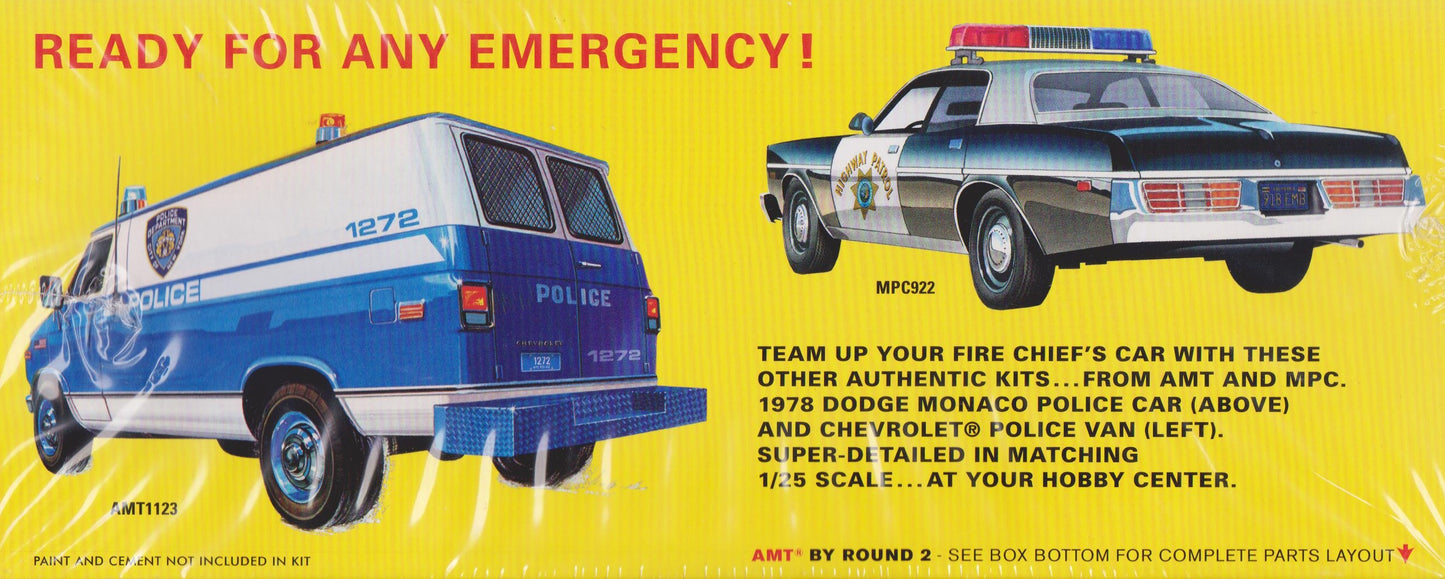 AMT 1162 - 1970 Chevrolet Impala Fire Chief