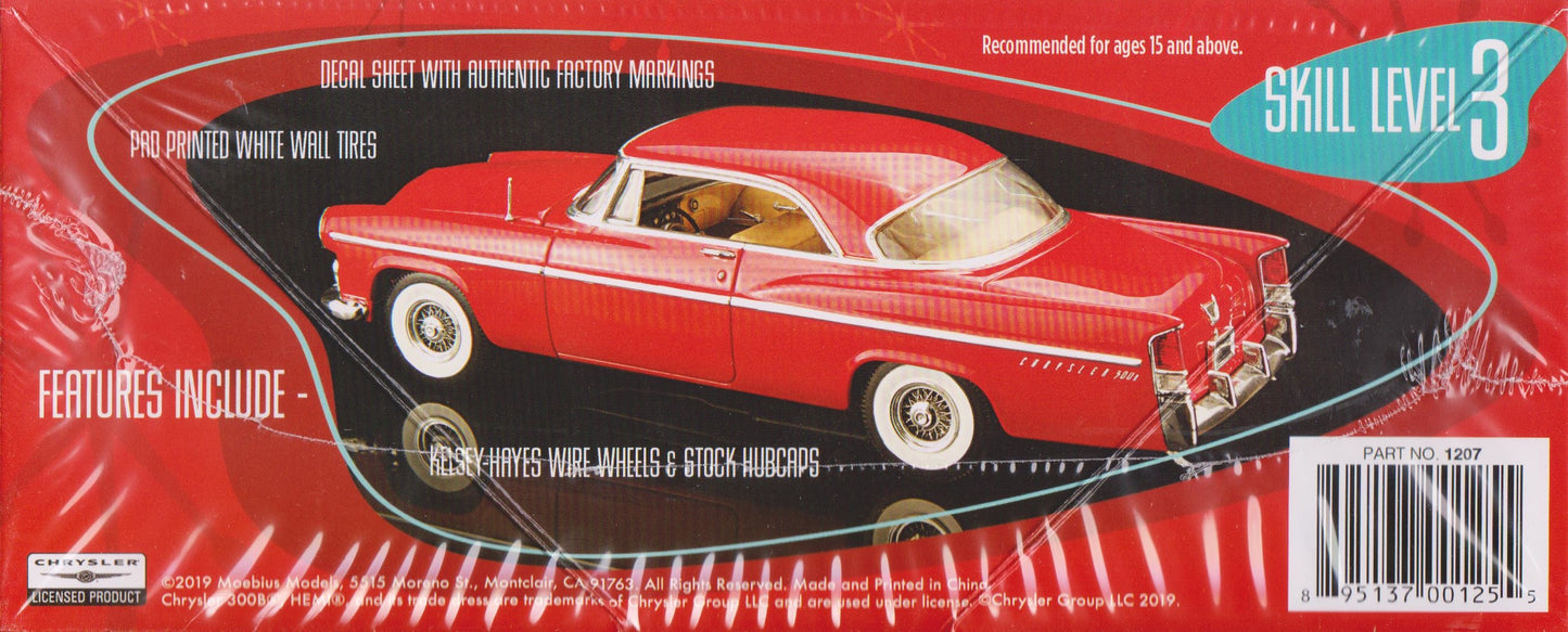 Moebius 1207 - 1956 Chrysler 300B Hardtop