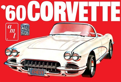 AMT-1374 1960 Chevrolet Corvette 3-in-1 Kit