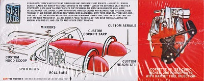 AMT-1374 1960 Chevrolet Corvette 3-in-1 Kit