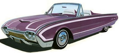 AMT-682 1962 Ford Thunderbird 2-in-1 Customizing Kit