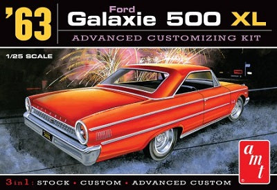 AMT-1186 1963 Ford Galaxie 500 XL 3-in-1 Advanced Customizing Kit