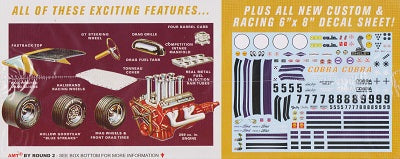 AMT-1319 1963 Shelby Cobra 289 Customizing Kit