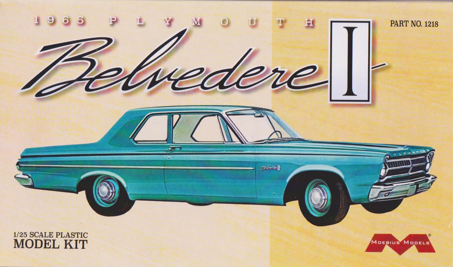 Moebius 1218 - 1965 Plymouth Belvedere I