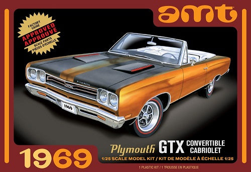 AMT 1137 - 1969 Plymouth GTX Convertible
