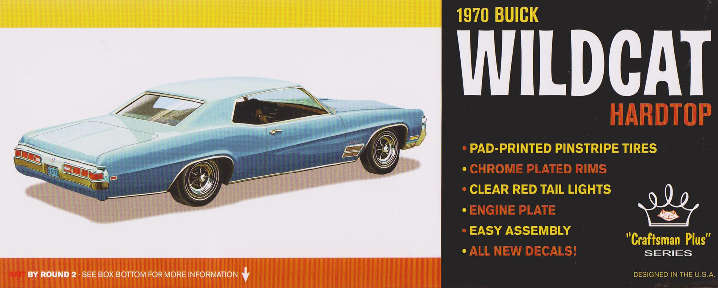 AMT 1379 - 1970 Buick Wildcat Hardtop