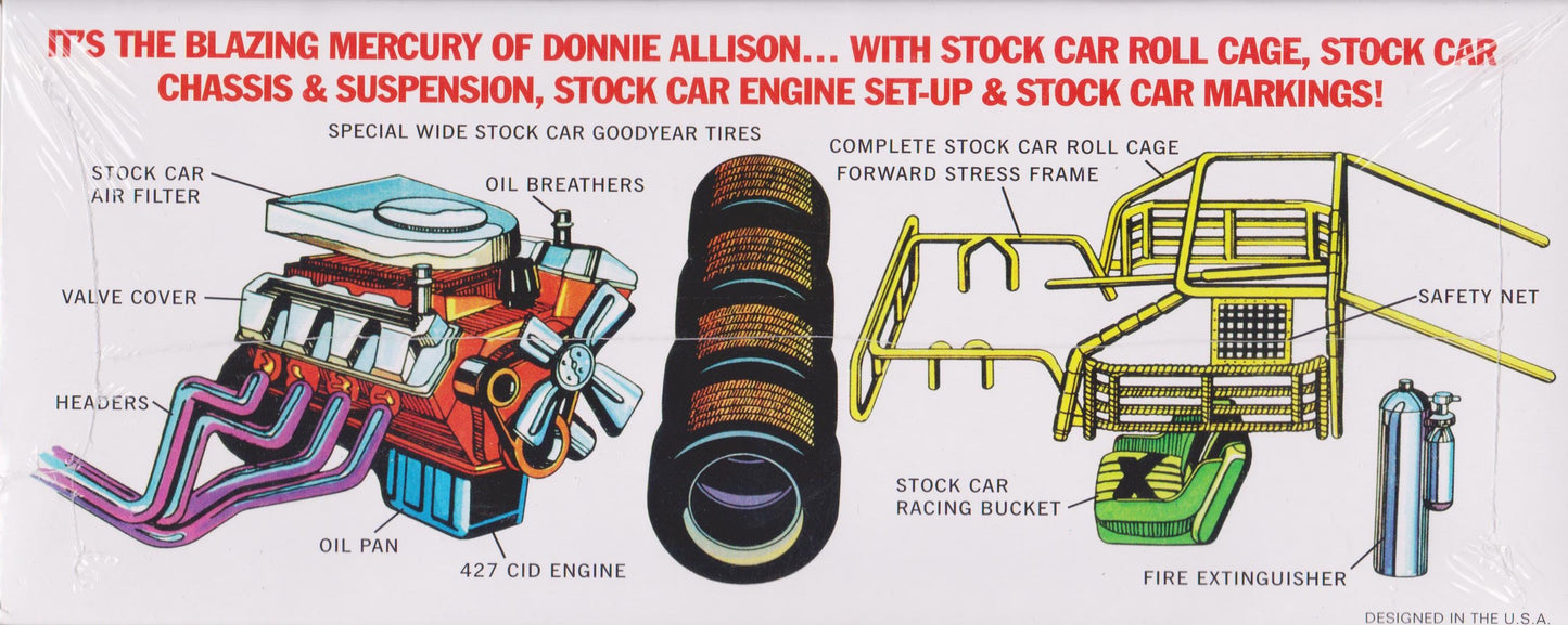 MPC 796 - 21 Donnie Allison 1971 Mercury Stock Car