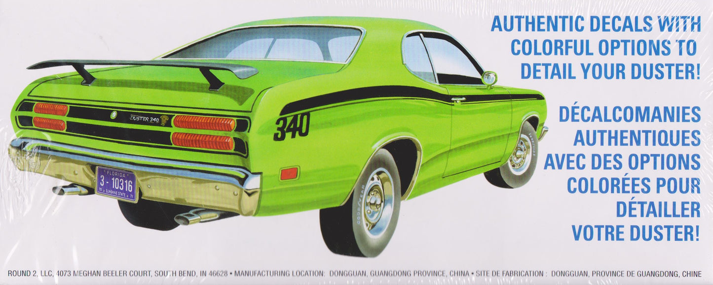 AMT 1118 - 1971 Plymouth Duster 340 Muscle Car