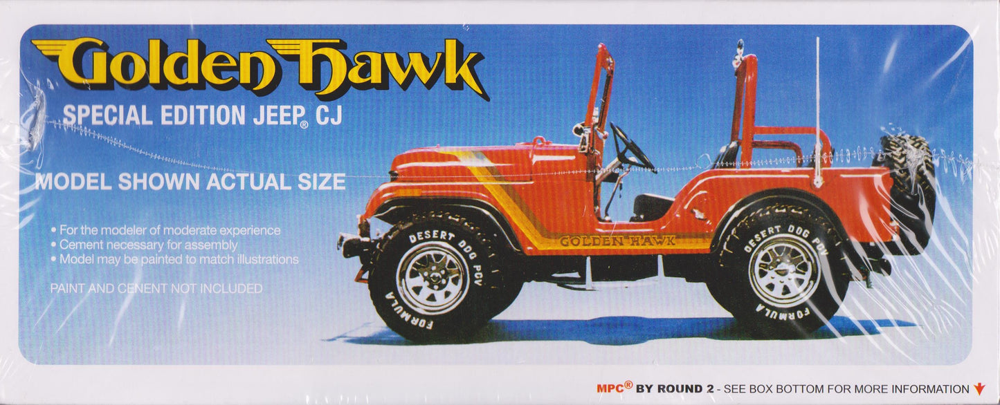 MPC 986 - 1980 Golden Hawk Special Edition Jeep CJ