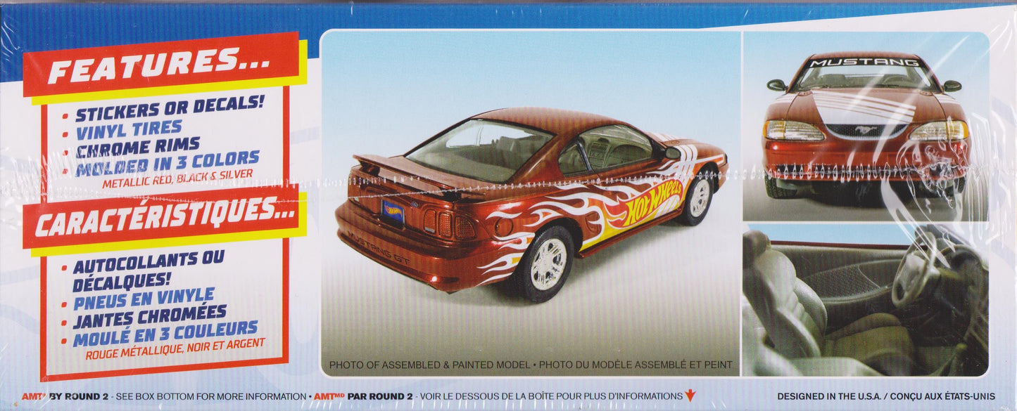 AMT 1298 - 1996 Mustang GT Hot Wheels Edition