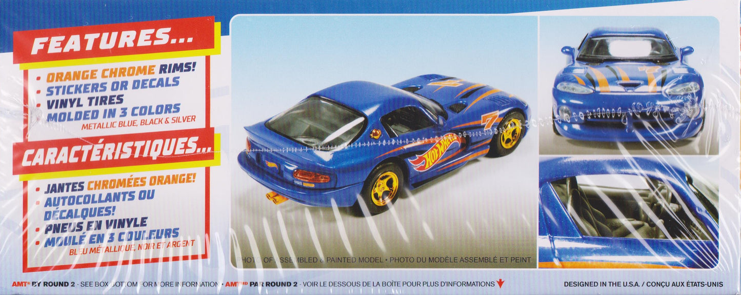 AMT 1349 - 1997 Dodge Viper GTS Hot Wheels Edition