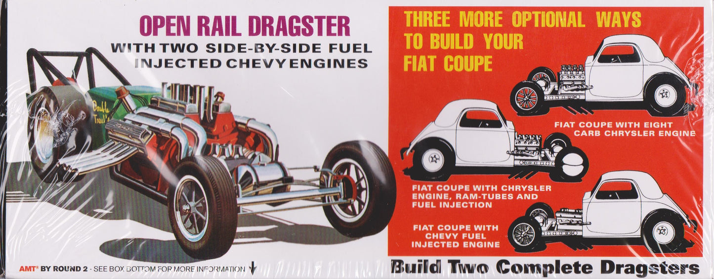 AMT 1380 - 1935 Fiat Double Dragster Kit