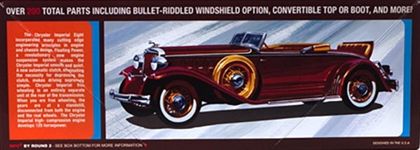 MPC 926 1932 Chrysler Imperial 8 Convertible Coupe Gangbusters