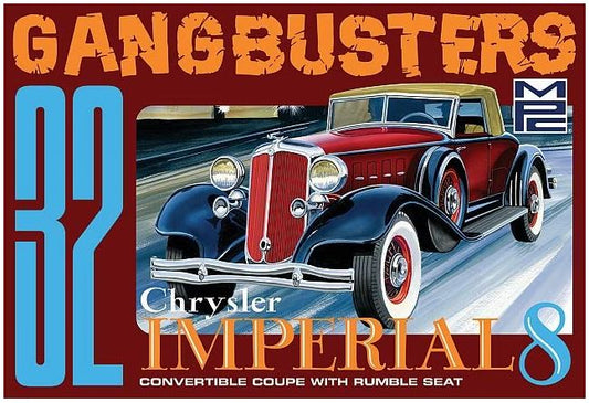 MPC 926 1932 Chrysler Imperial 8 Convertible Coupe Gangbusters