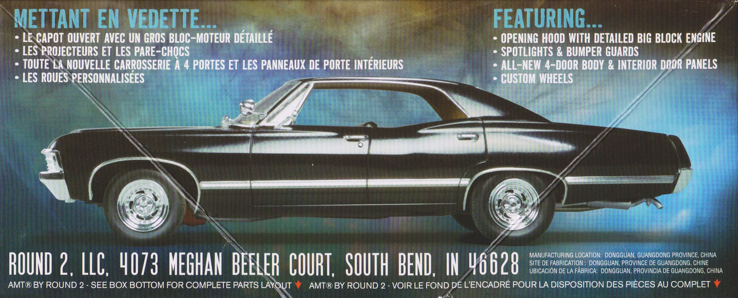 AMT 1124 - 1967 Chevrolet Impala  From Supernatural